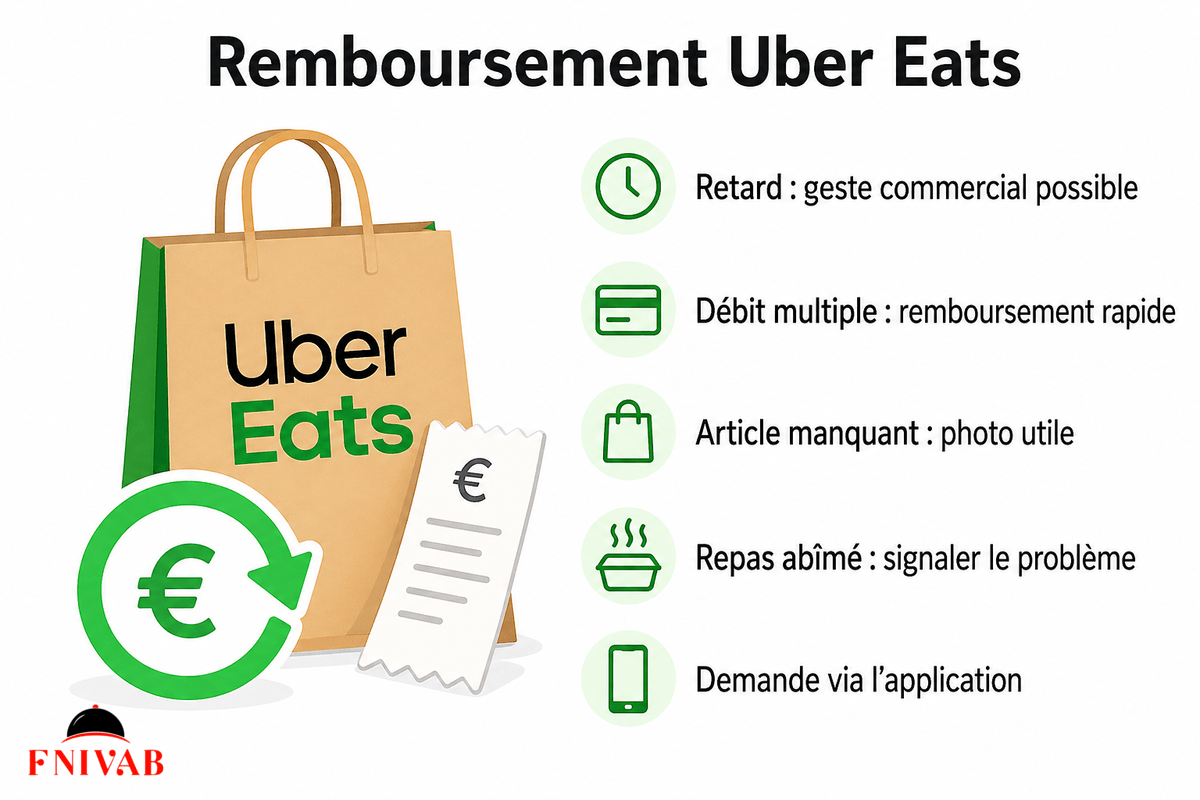 remboursement uber eat