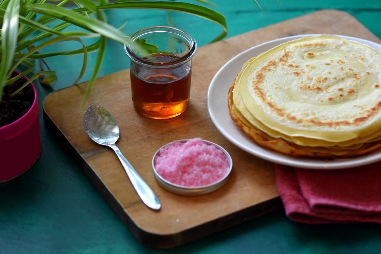 dessert crêpes sirop d'érable
