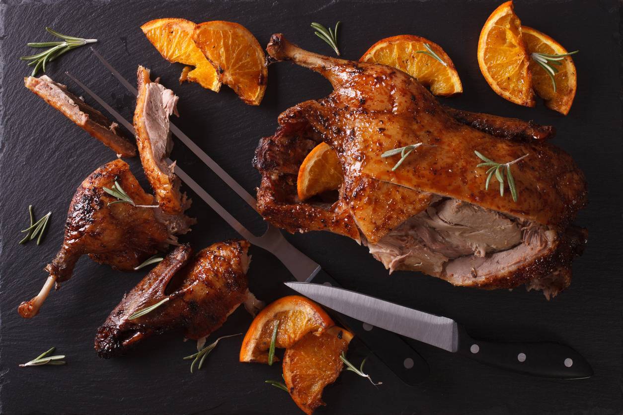 du confit d'oie pour le cassoulet
