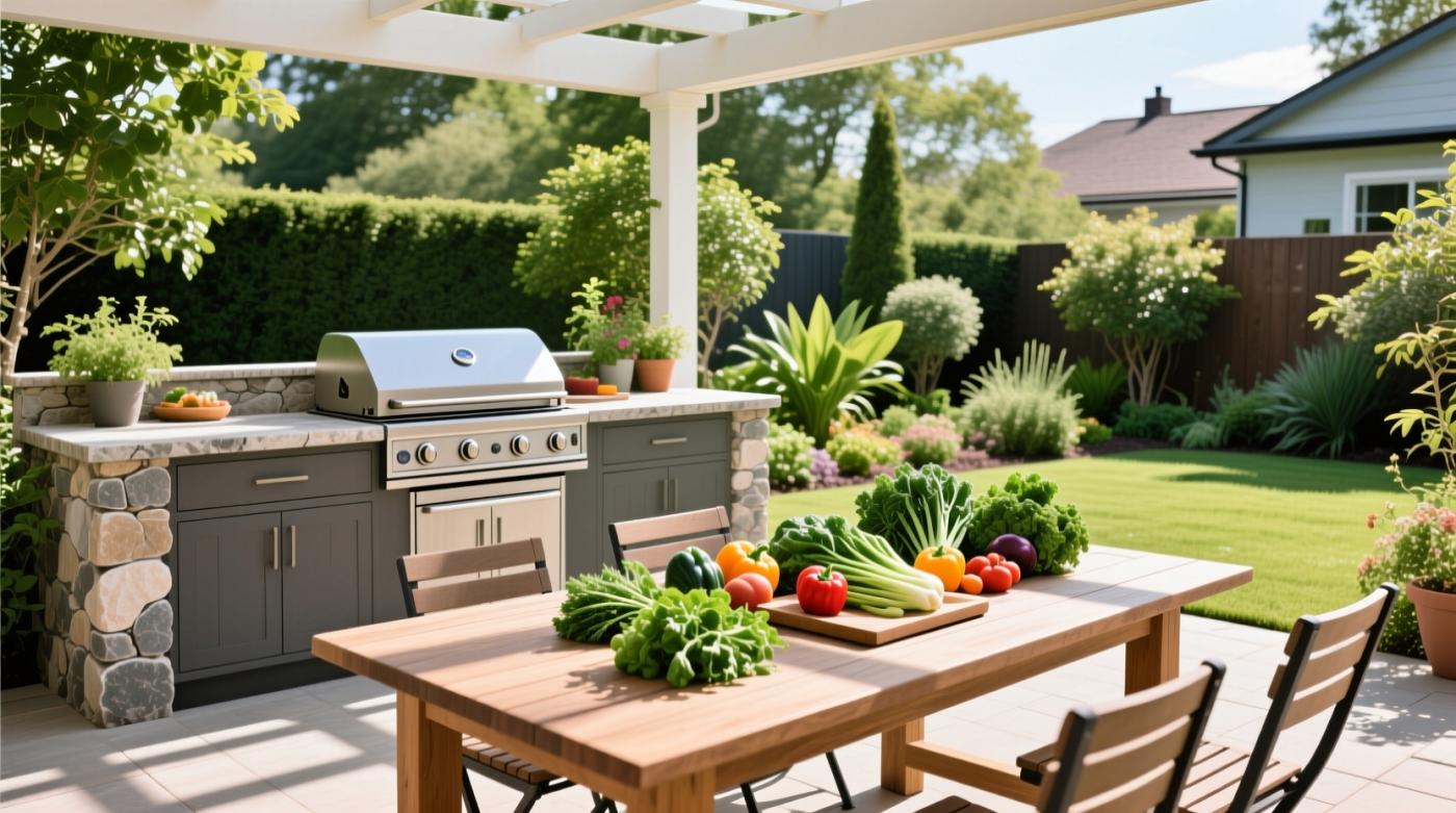 Pourquoi installer une cuisine d’été pour profiter pleinement de son extérieur ?