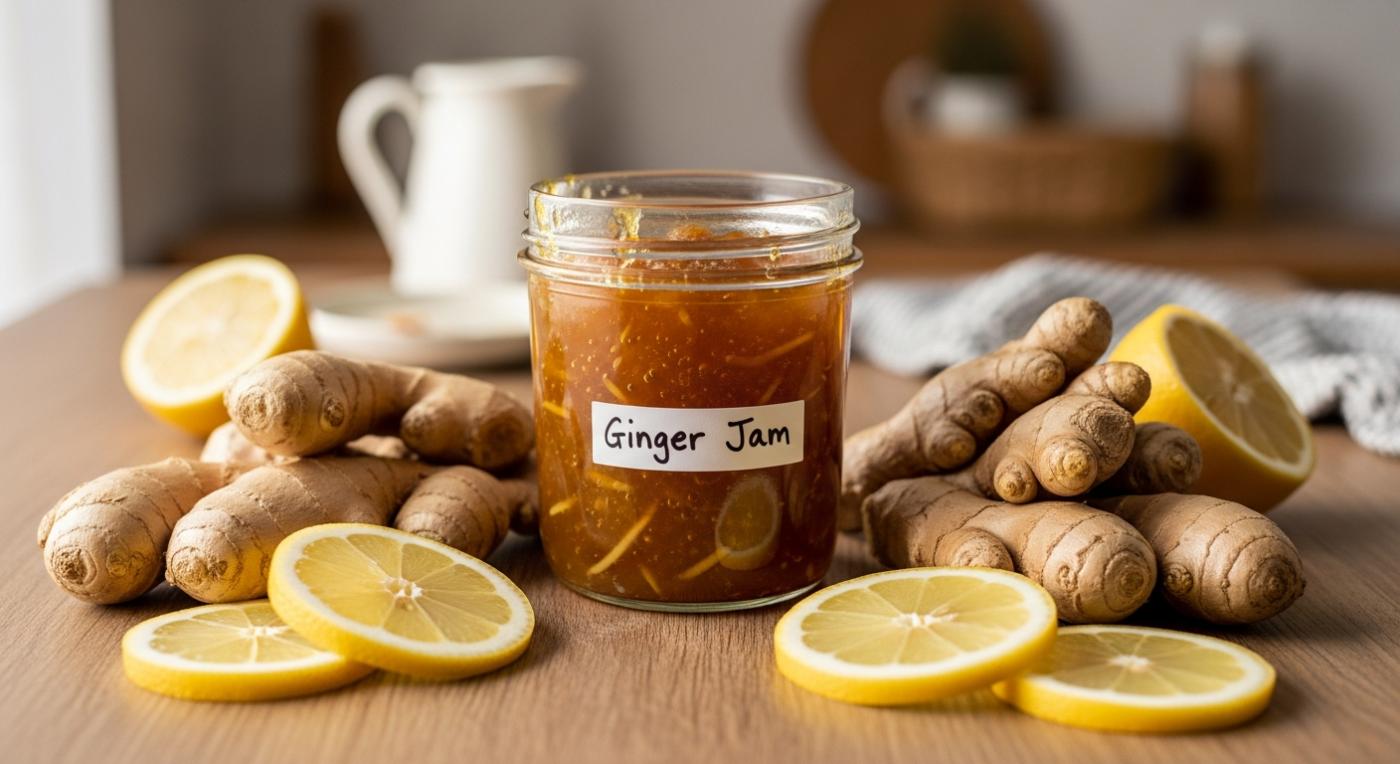 Confiture de gingembre : bienfaits, conservation et idées d'association sur votre table